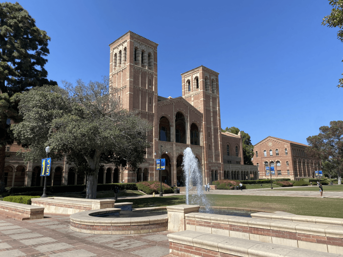 Royce Hall on the campus of the University of California–Los Angeles on June 22, 2025. (Joyce Kuo/The Epoch Times)