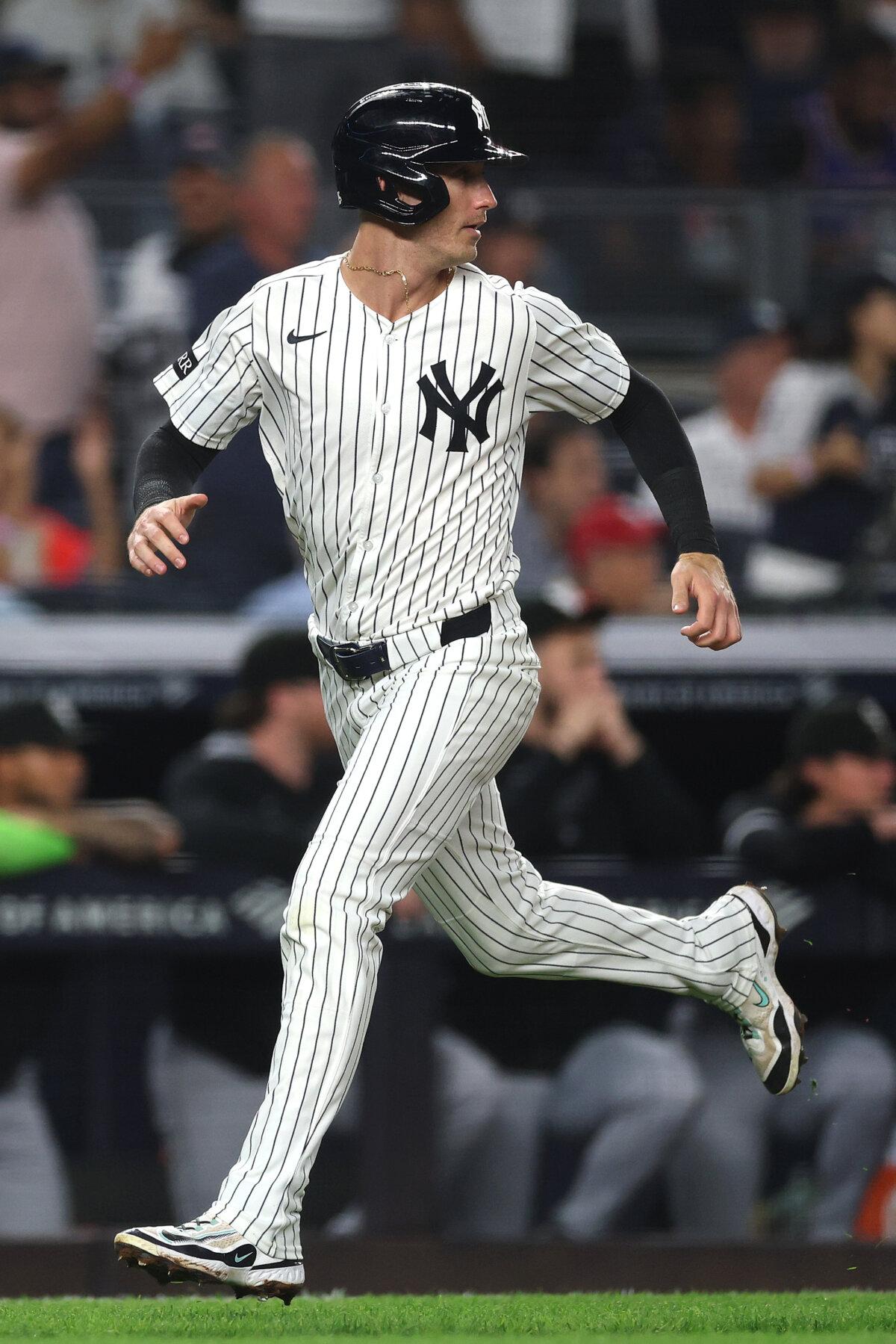 Potential Player Signings Make for Wild MLB Free Agency Spending Spree 3 Cody Bellinger of the New York Yankees runs to home plate during the fifth inning against the Chicago White Sox at Yankee Stadium in the Bronx borough of New York City on Sept. 25, 2025. (Ishika Samant/Getty Images)