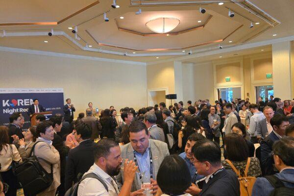 Scenes from the hosting of the 'Korea Night Reception' at the 2025 BIO International Convention. (Chungbuk Free Economic Zone)