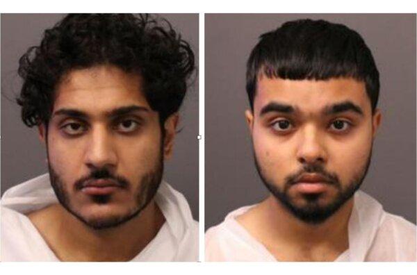 Police arrested and charged Shakir Bhatti (L) and Parkaran Panglia (R) along with two unnamed minors during a Sept. 1, 2025, home invasion in Markham, Ont. (York Regional Police).