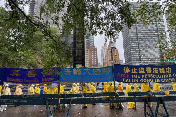 Falun Gong Practitioners Rally in New York During UN General Assembly