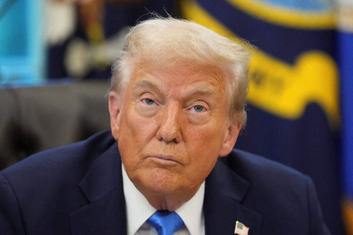 U.S. President Donald Trump in the Oval Office at the White House on Sept. 19, 2025. (Ken Cedeno/Reuters)