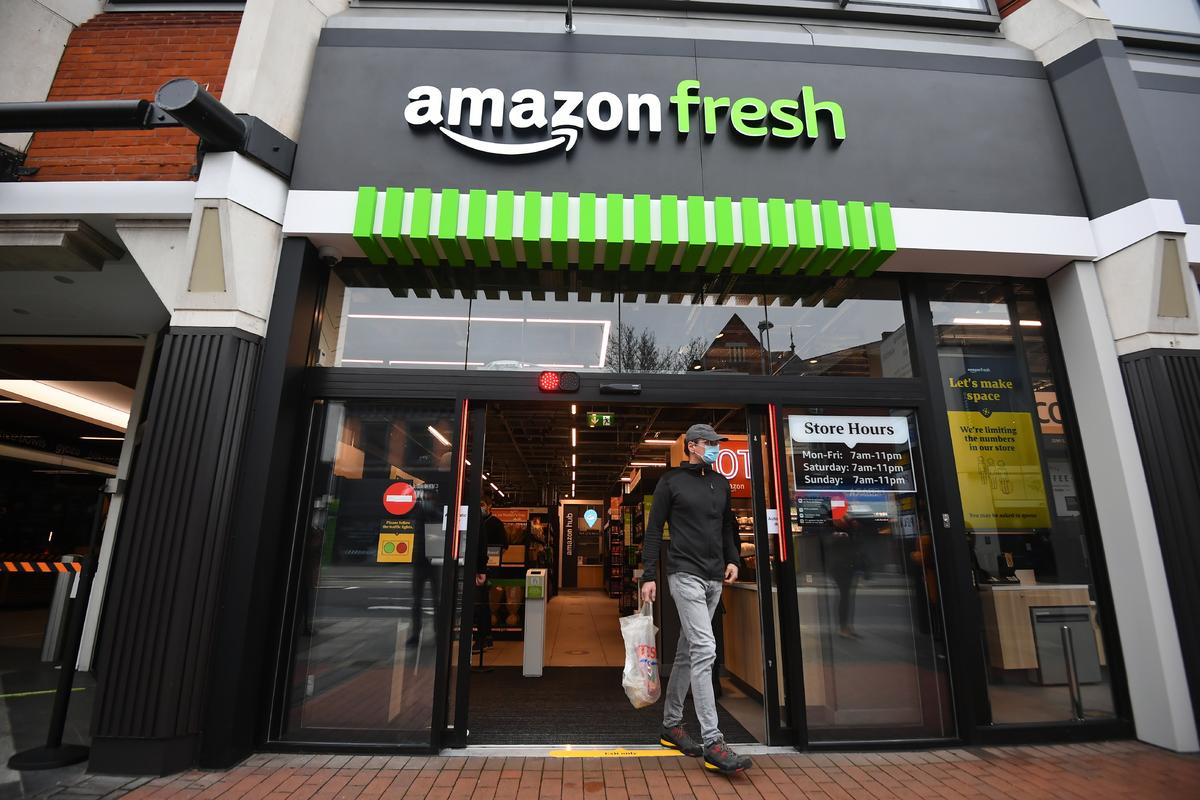 Amazon Fresh: Locations of Stores Planned to Close