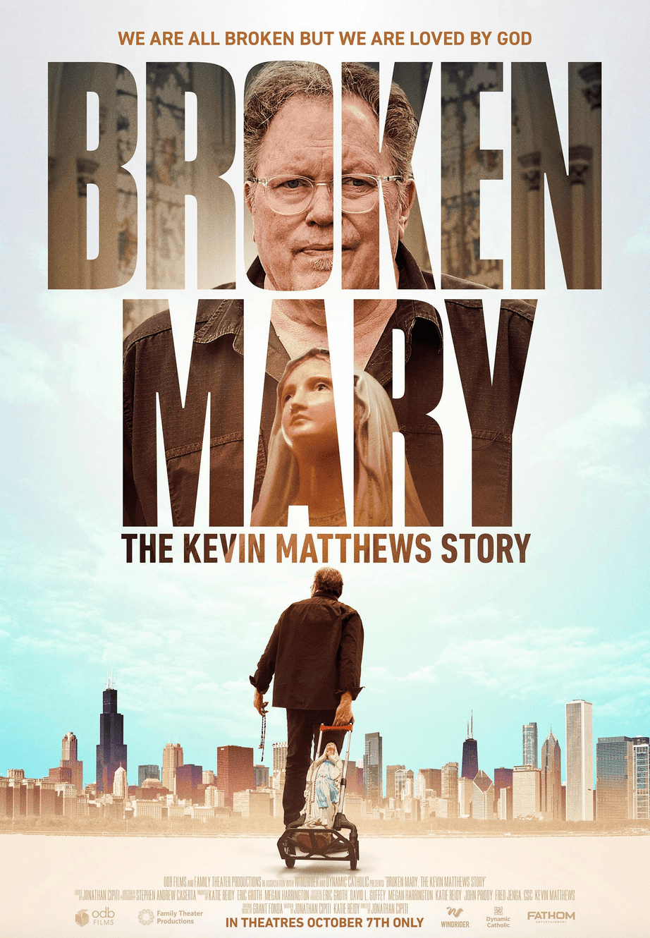 Promotional poster for “Broken Mary: The Kevin Matthews Story." (Fathom Entertainment)