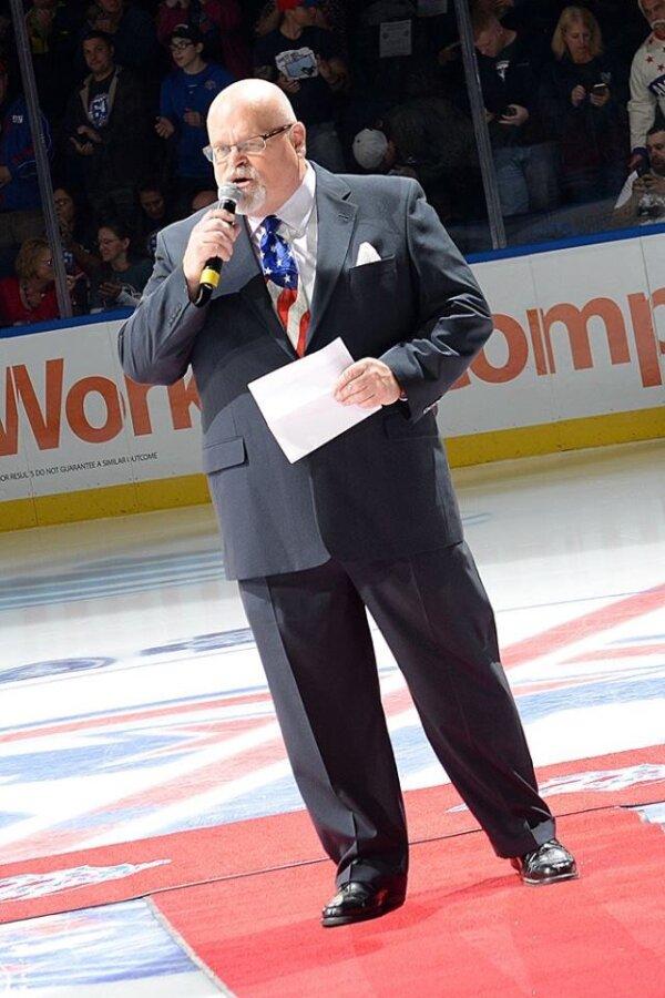 Rochester Americans longtime radio play-by-play broadcaster Don Stevens will call his final AHL game at the end of the upcoming season. (Courtesy of the Rochester Americans)