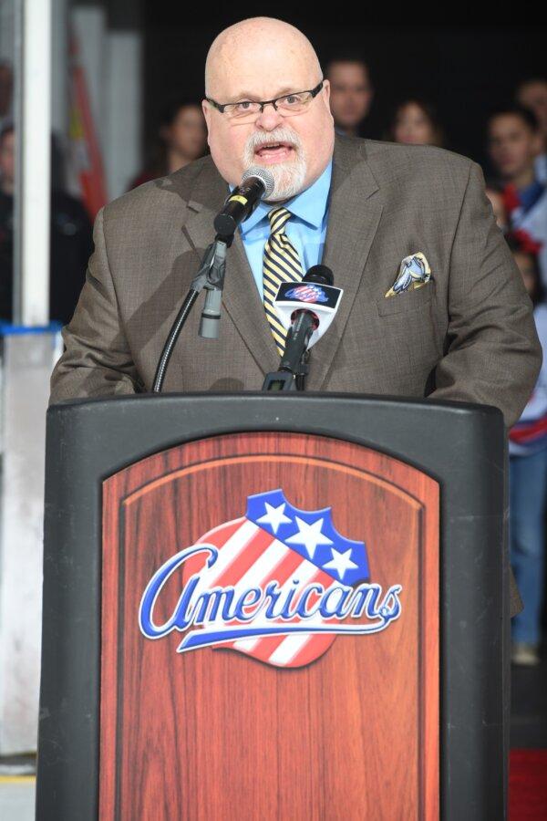 Don Stevens will retire at the end of the 2025–2026 AHL season after 40 years with the team. (Courtesy of the Rochester Americans)