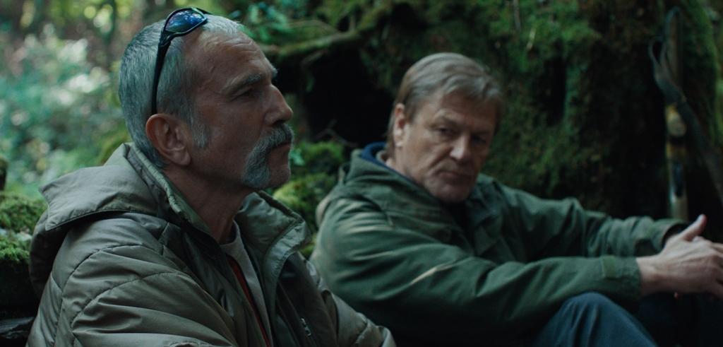 Ray (Daniel Day-Lewis, L) and Jem (Sean Bean), in “Anemone.” (Focus Features)