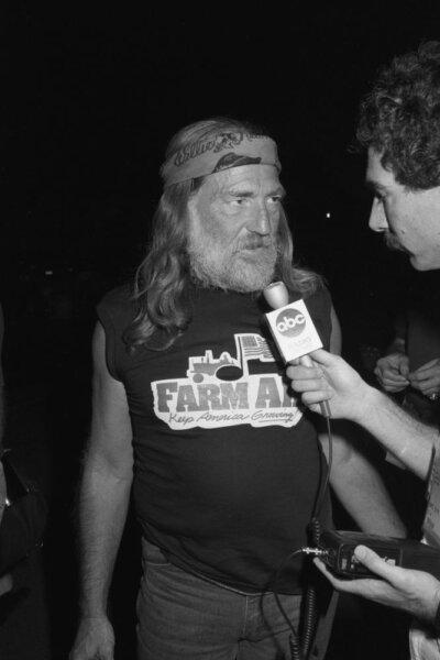 American musician Willie Nelson, circa 1983. (Vinnie Zuffante/Getty Images)