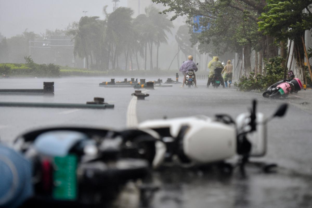 Typhoon Matmo Hits Southern China During Peak Holiday Season