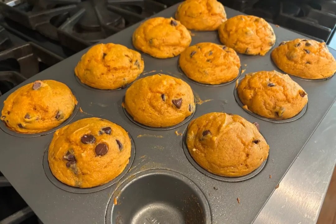Pumpkin Chocolate Chip Muffins a Seasonal Favorite