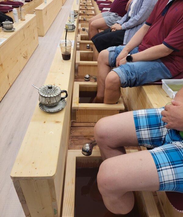 Herbal foot baths at Boncho Dadam. (Boncho Dadam)