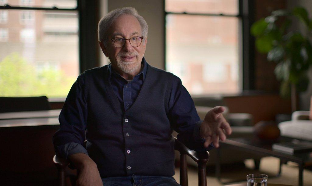 Steven Spielberg in "Mr. Scorsese." (Apple TV+)