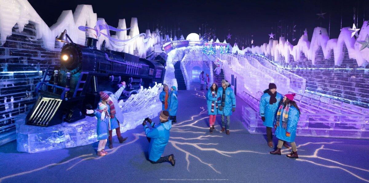 "The Polar Express," based on the Warner Bros. film, comes to life at Gaylord National Resort & Convention Center outside of Washington, D.C., in Maryland's National Harbor. (Jared Porter)