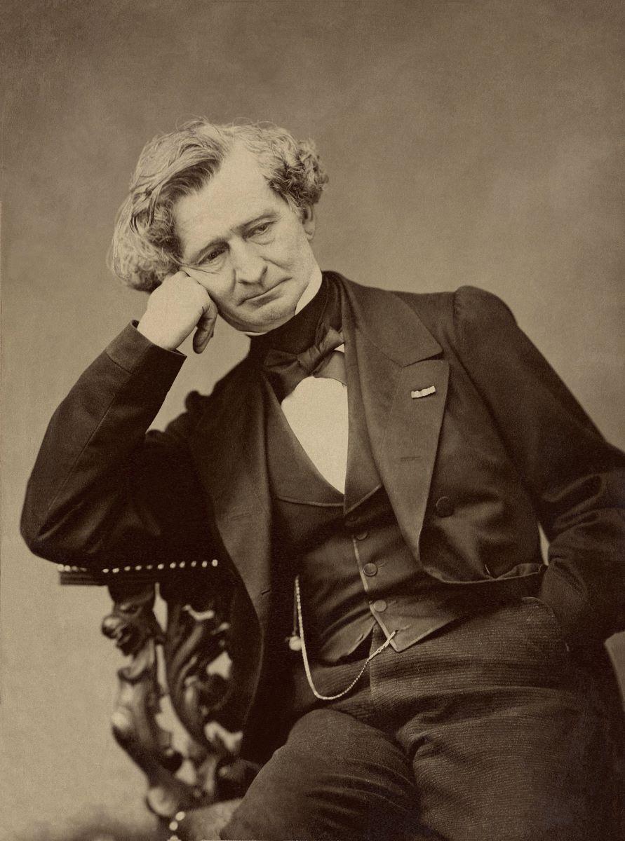 Hector Berlioz, in 1863, photographed by Pierre Petit. (Public Domain)