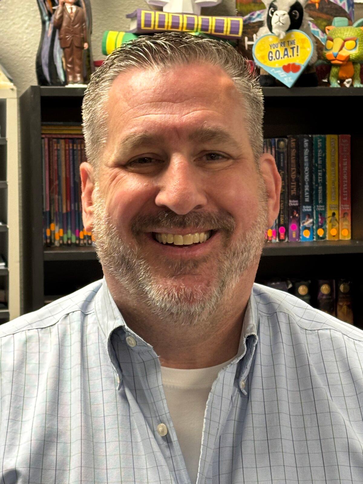 Derek Brown wants to be a positive example of kindness for his students. (Courtesy of Derek Brown)