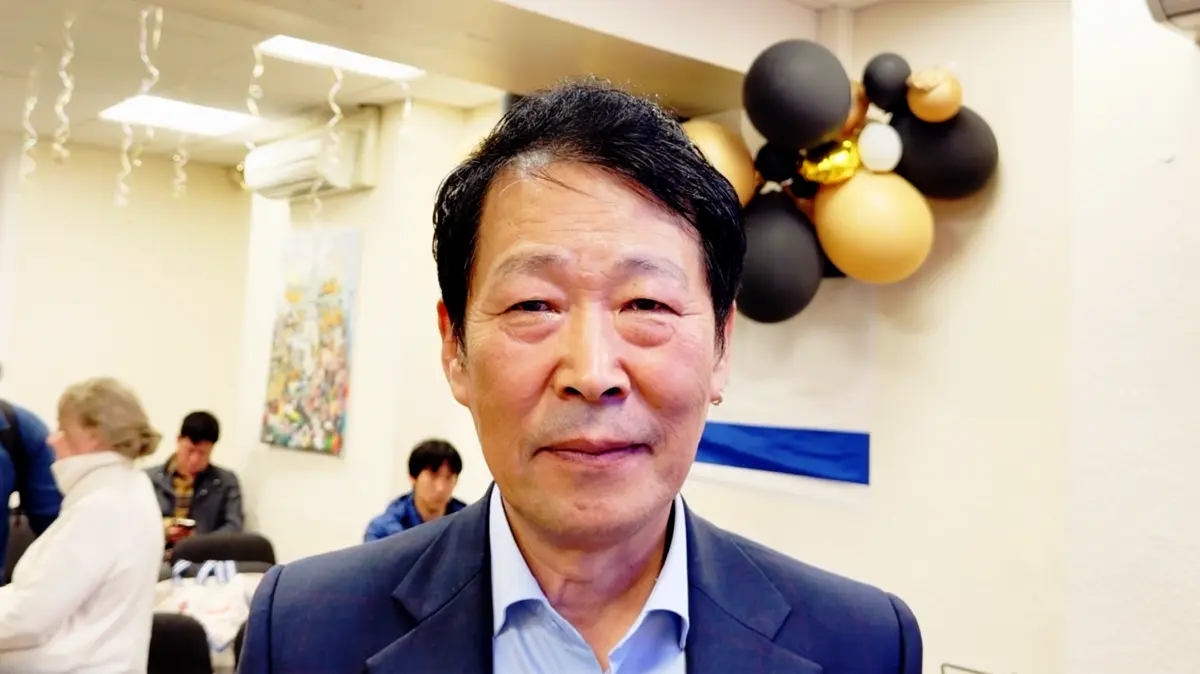 Edwood Hur, program director of SLIFF. (James Xu/The Epoch Times)