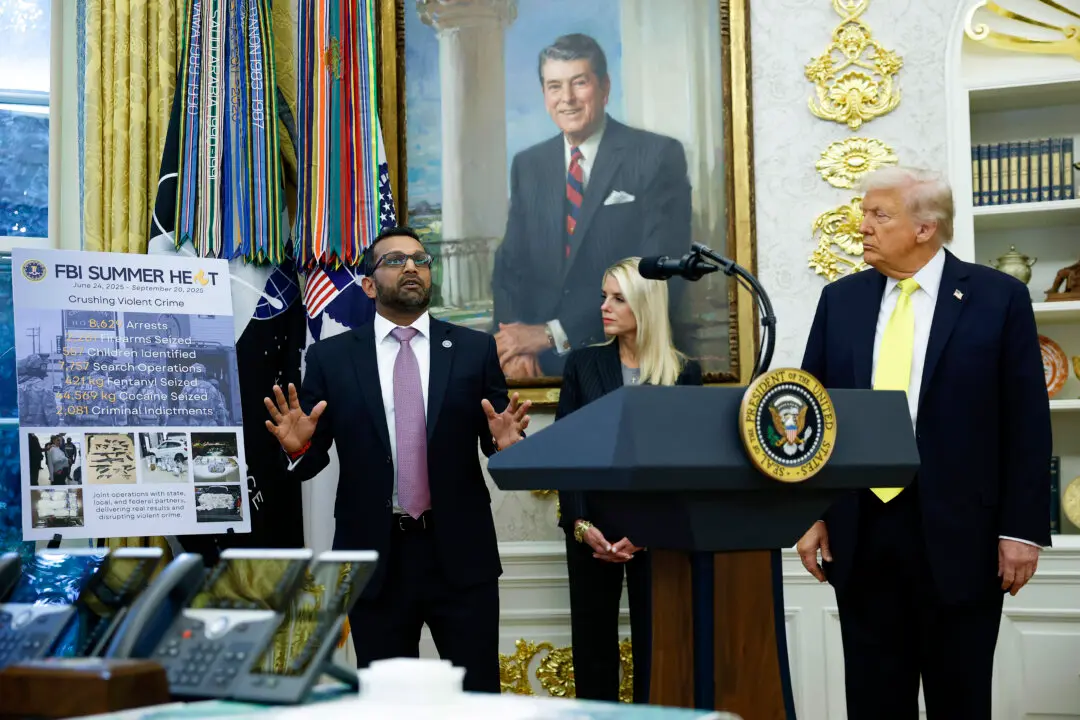 Trump, Patel Announce Record Violent Crime Arrests in Past 7 Months