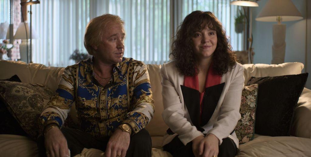 Ben Foster as James Martin and Sydney Sweeney as Christy Martin in "Christy." (Black Bear Pictures)
