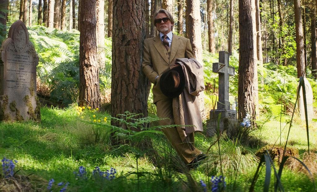Daniel Craig as Benoit Blanc in "Wake Up Dead Man: A Knives Out Mystery." (Netflix)