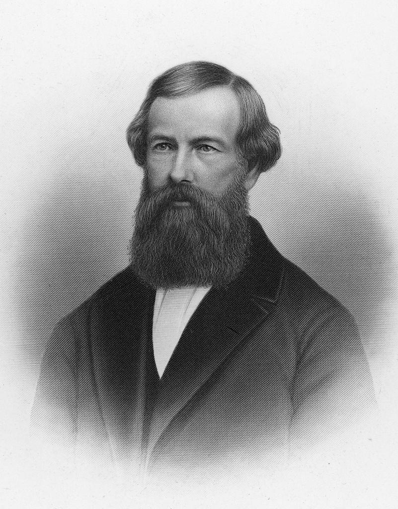The American inventor Elisha Graves Otis, circa 1856. (Kean Collection/Getty Images)