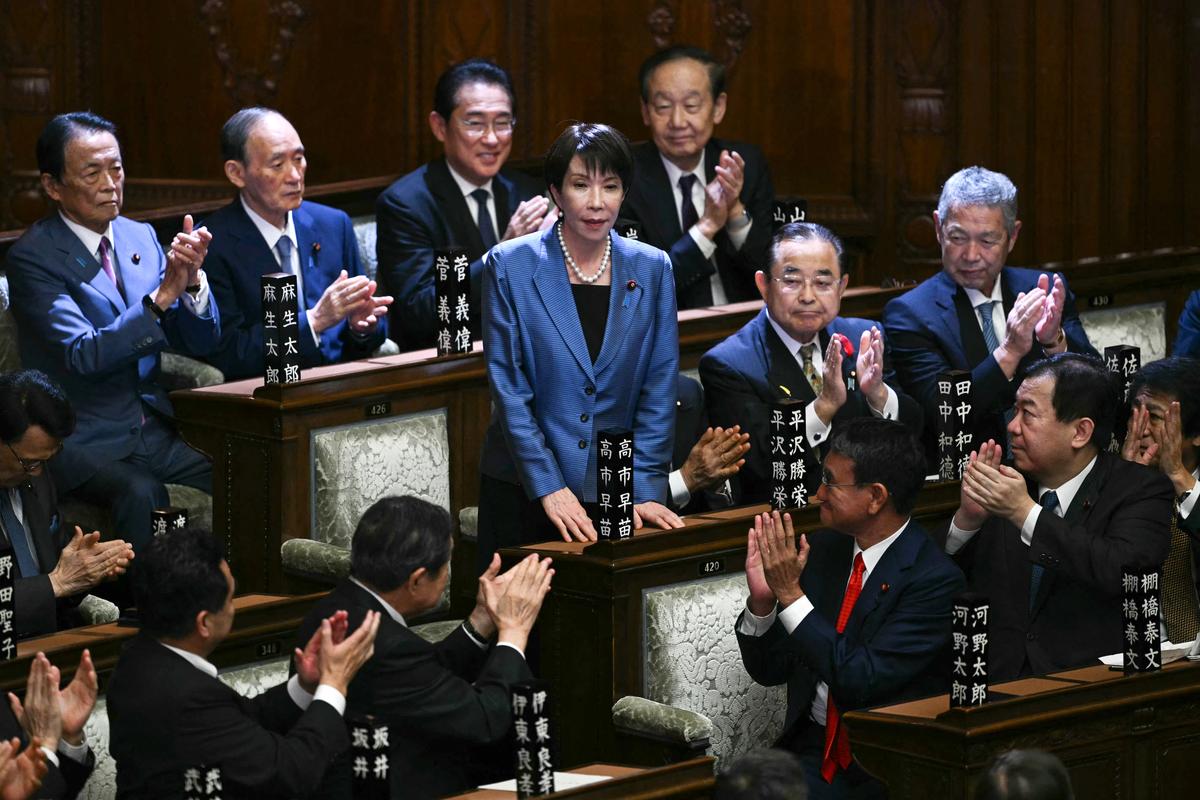 Japan’s Parliament Elects Sanae Takaichi as Next Prime Minister