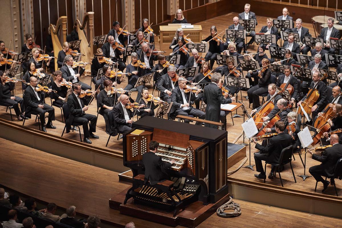 Jacobs performs with the Cleveland Orchestra. (Roger Mastroianni)