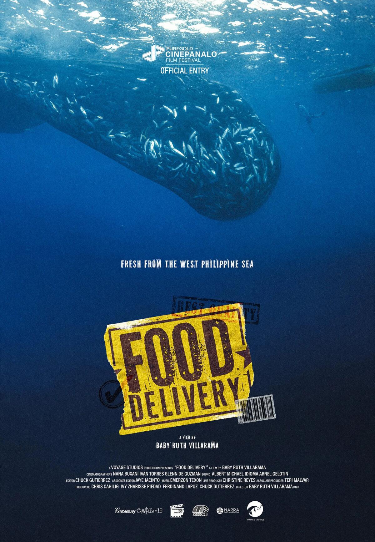 Poster for "Food Delivery." (Voyage Studios)