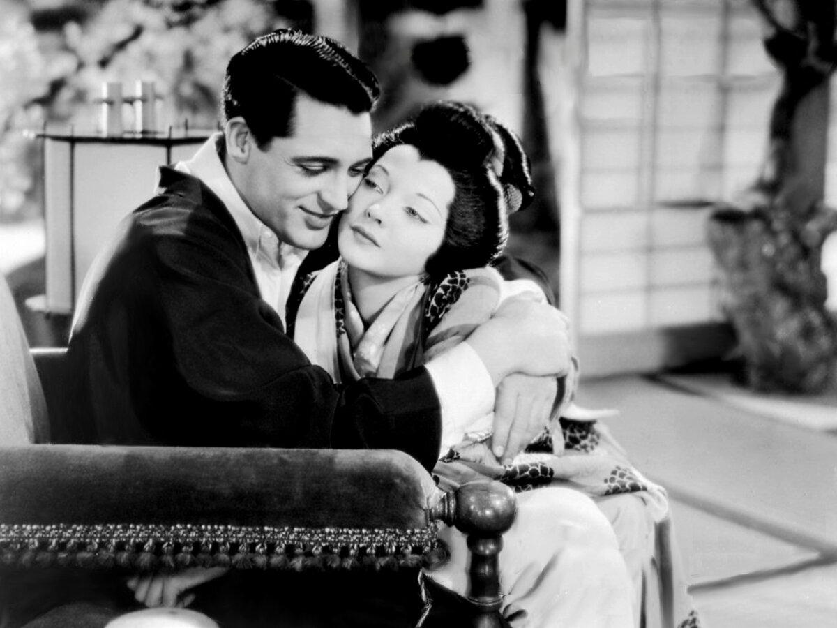 Lt. B.F. Pinkerton (Cary Grant) and Butterfly (Sylvia Sidney), in “Madame Butterfly.” (Paramount Pictures)