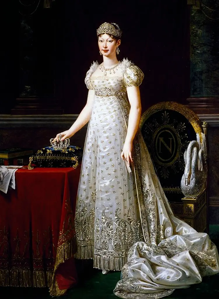 French Heritage Heist: The Sparkly Stories Behind the Louvre’s Stolen Jewels | USNN World News A portrait of Marie Louise of Austria, Empress of France, 1812, by Robert Lefèvre. Oil on canvas. Museo Glauco Lombardi, Parma, Italy. (Public Domain)