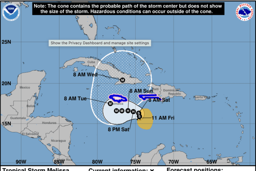 Catastrophic Flooding Threatens Jamaica, Haiti as Storm Melissa Expected to Become Major Hurricane