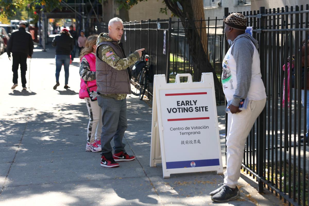 Early In-Person Voting Begins in New York, New Jersey