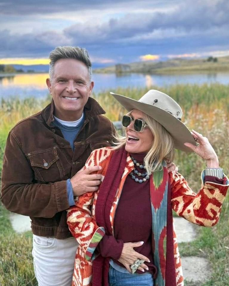 Roma Downey with her husband Mark Burnett. (Courtesy of Roma Downey)