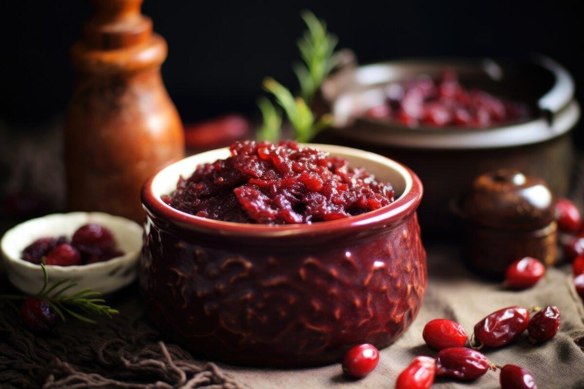 Cranberry fruit chutney is a deliciously sweet side! (Dreamstime/TCA)
