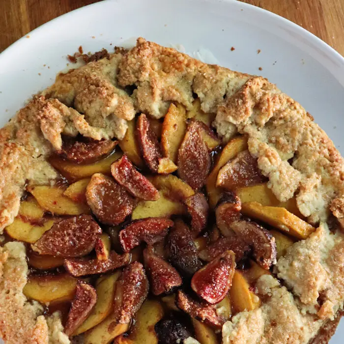 One Good Recipe: Fig and Peach Tart