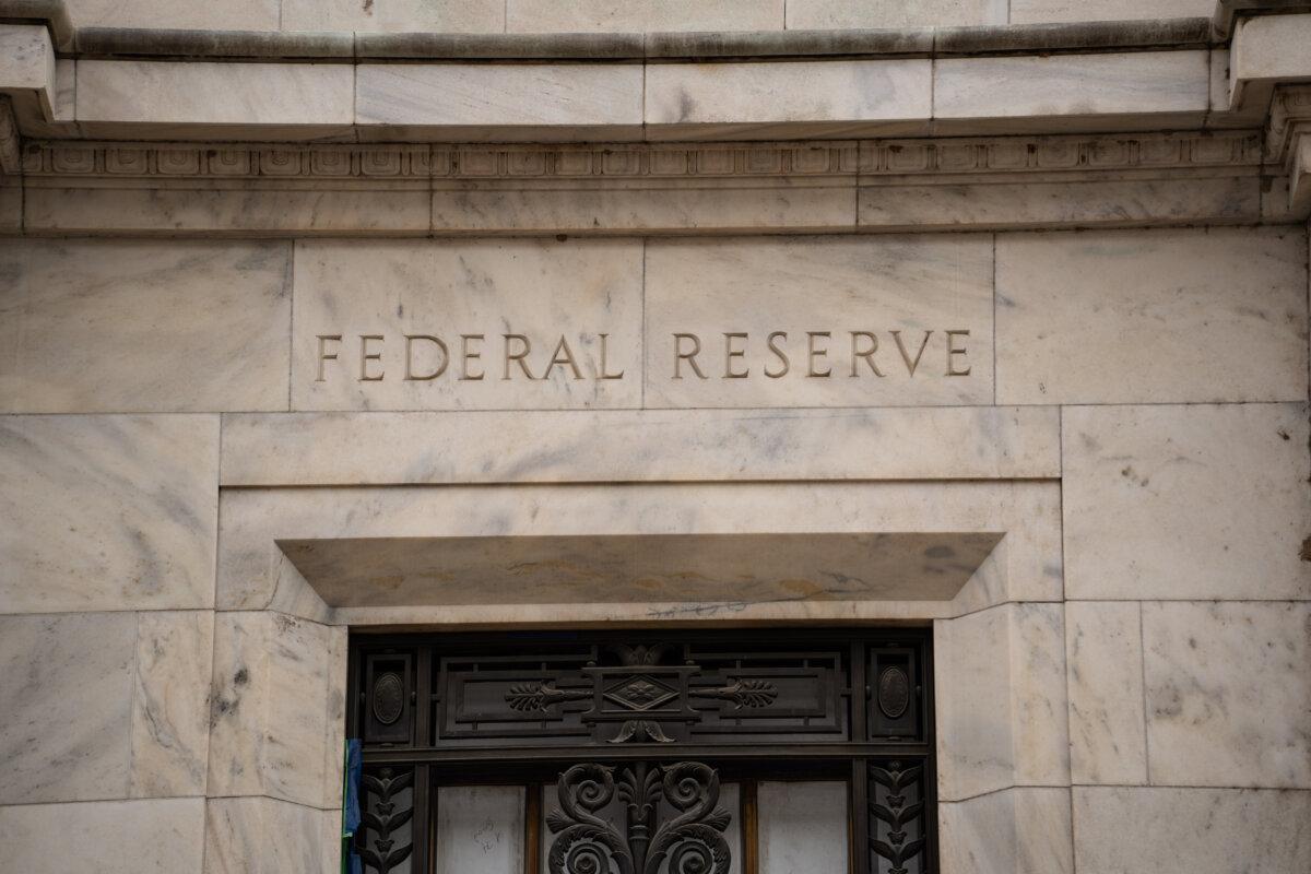 The Federal Reserve in Washington on Oct. 29, 2025. (Madalina Kilroy/The Epoch Times)