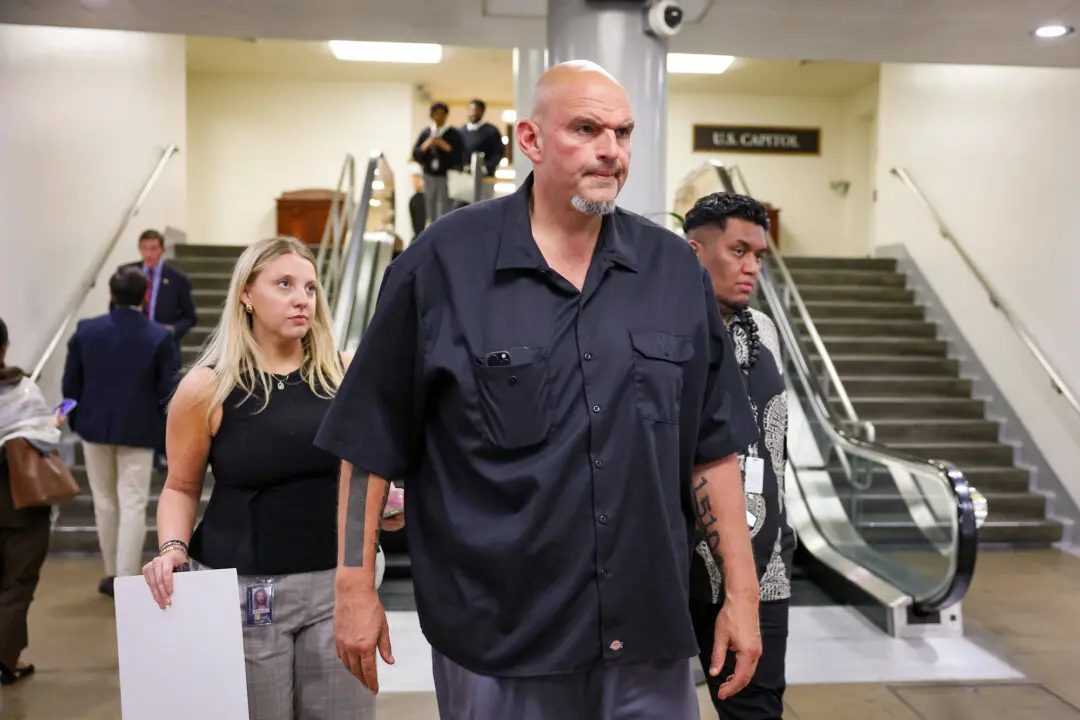 Sen. John Fetterman Hospitalized After Suffering Fall Near His Home