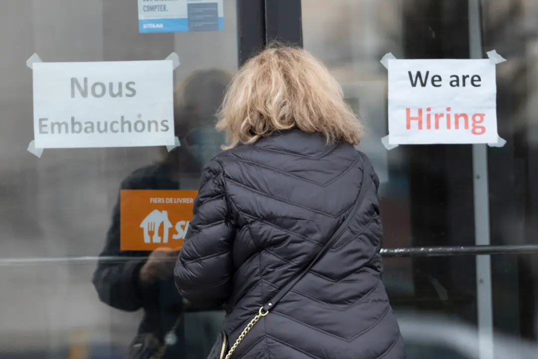 Statistics Canada Says Number of Job Vacancies in August Fell to Lowest Since 2017