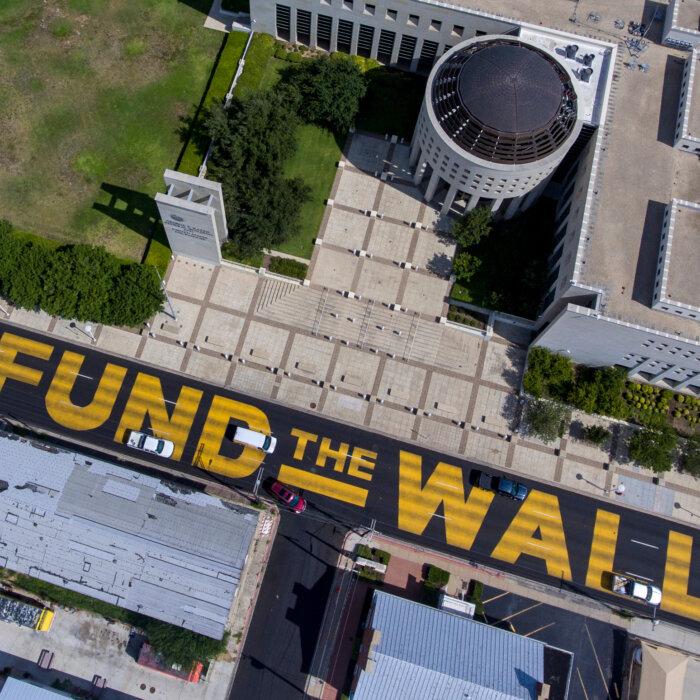 Laredo ‘Defund the Wall’ Mural Removed After City’s Funding Threatened