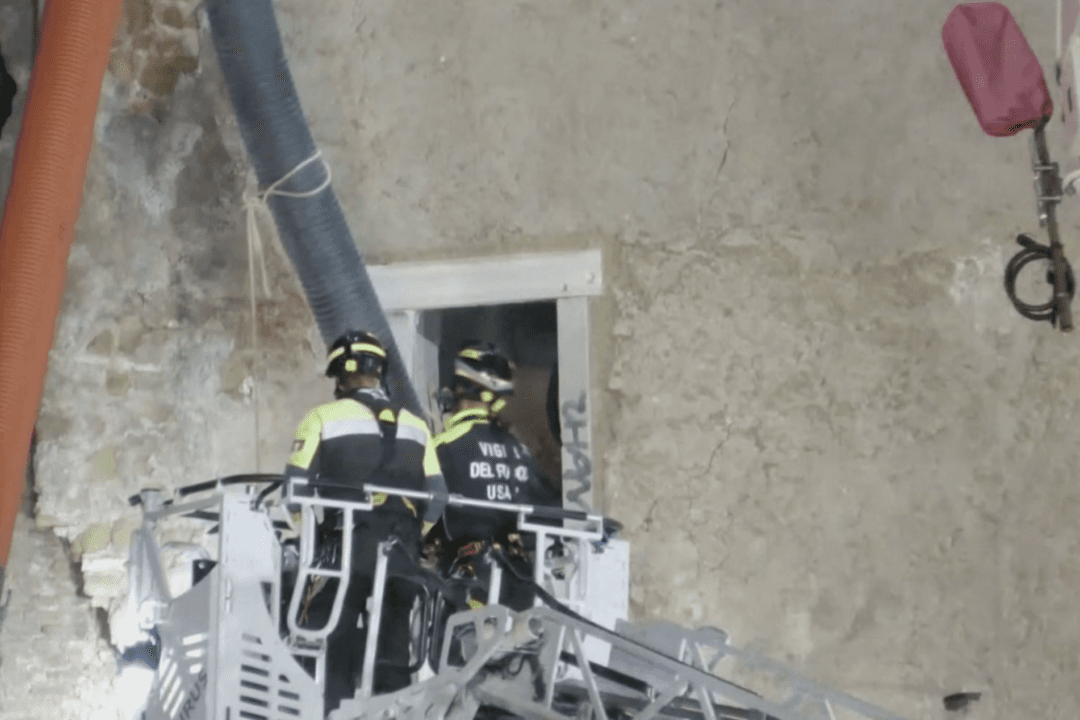 Torre Dei Conti Tower Collapses in Rome