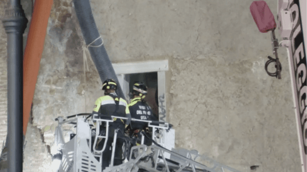 Torre Dei Conti Tower Collapses in Rome