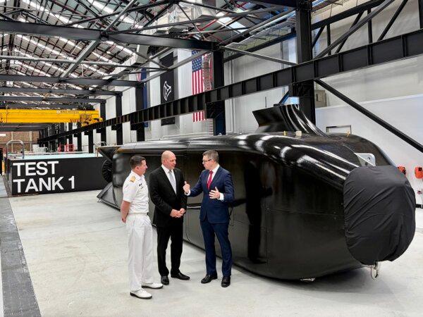 First ‘Ghost Shark’ Unmanned Underwater Vehicle Rolls Off the Production Line