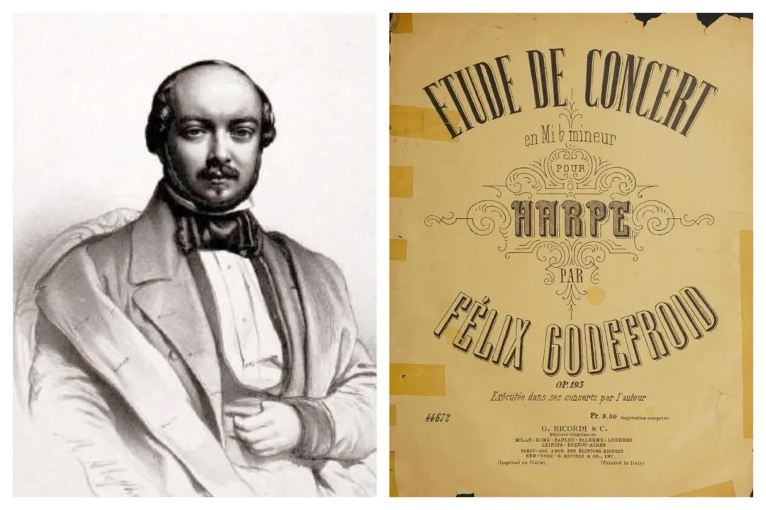 Tune in Today: Godefroid’s Harp Concert Etude