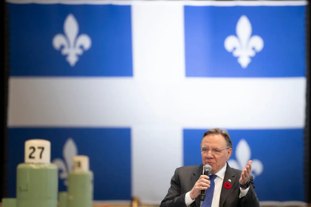 Quebec Premier Lays out Economic Vision, Warns Economy Headed for Tough Times