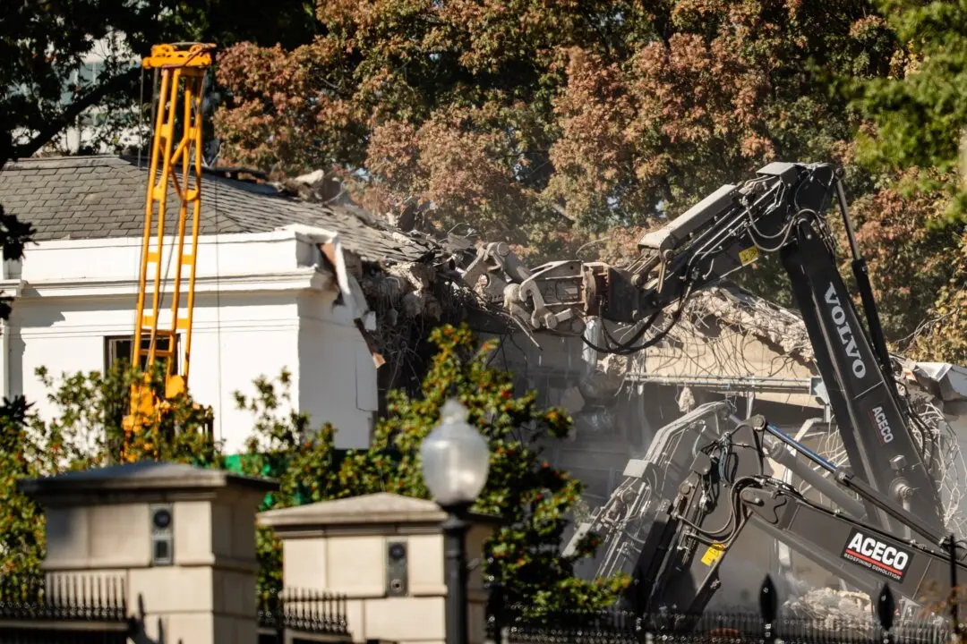 Trump Says White House East Wing Was in ‘Poor’ Shape Before It Was Torn Down