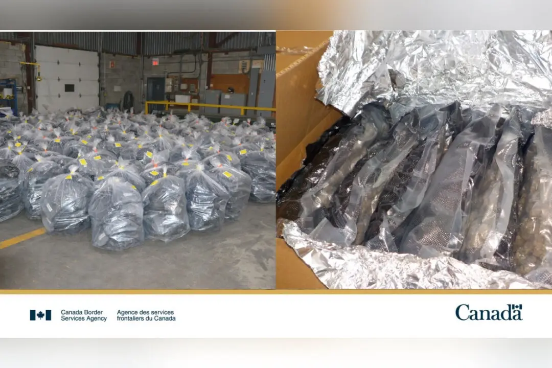 Canada Border Agency Seizes 2,700 Kilos of Cannabis Destined for UK