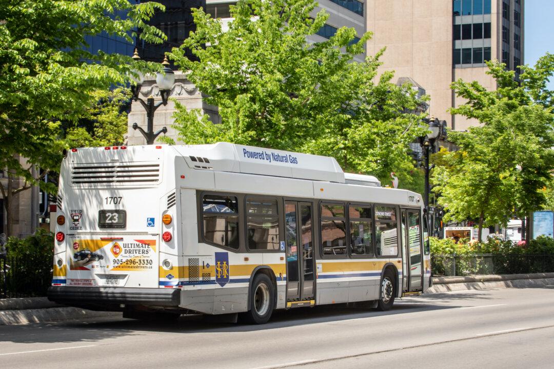 Man Arrested Following ‘Joy Ride’ in Hamilton Bus With Passengers