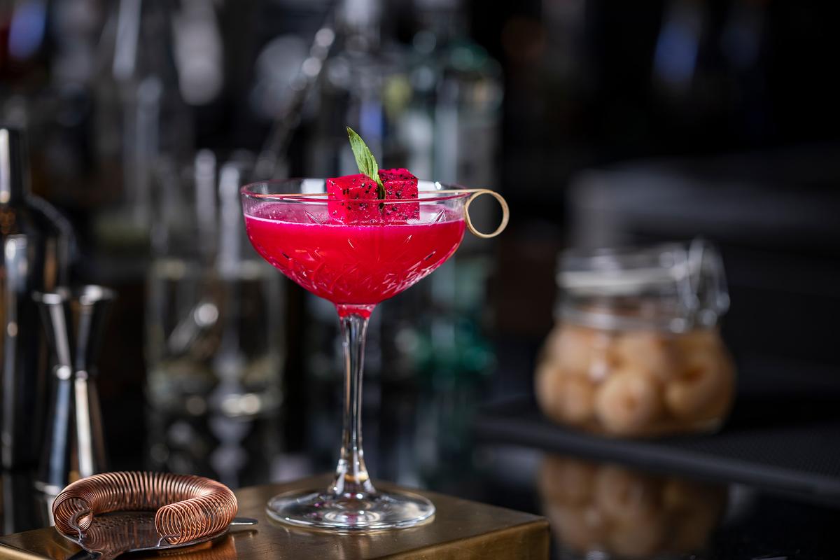 Exotic fruits like dragon fruit have inspired complex, visually striking cocktails that showcase Asian mixology. (bokem/Shutterstock)