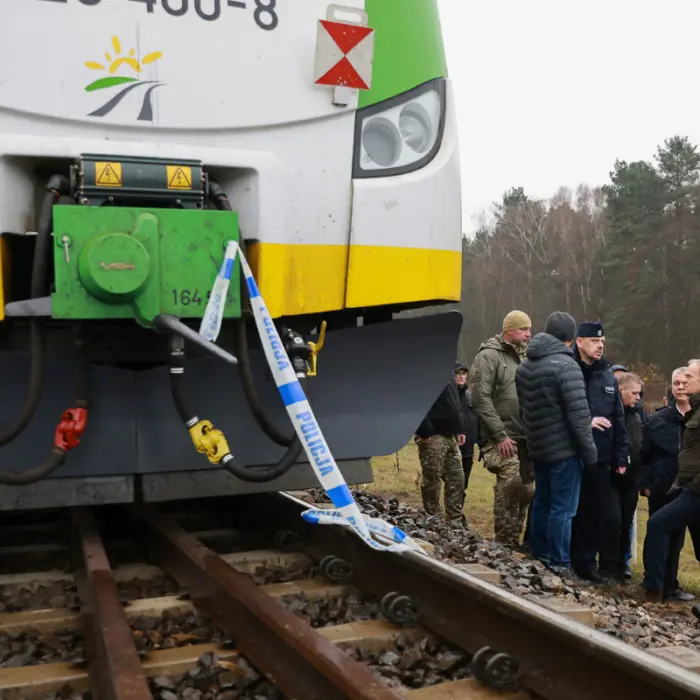 Poland Suspects 2 Ukrainians Working for Russia of Being Involved in Railway Sabotage