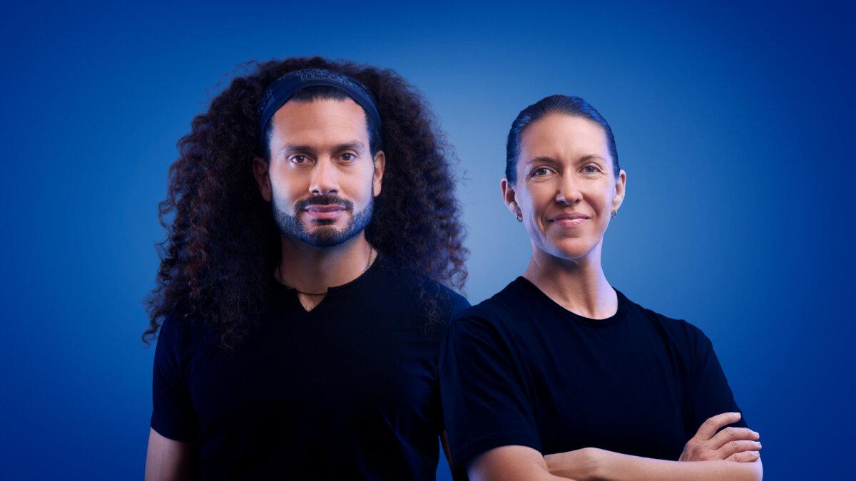 Andrew and Jihi Bustamante, husband and wife, former operatives and authors of “Shadow Cell.” (Michael Spain-Smith)