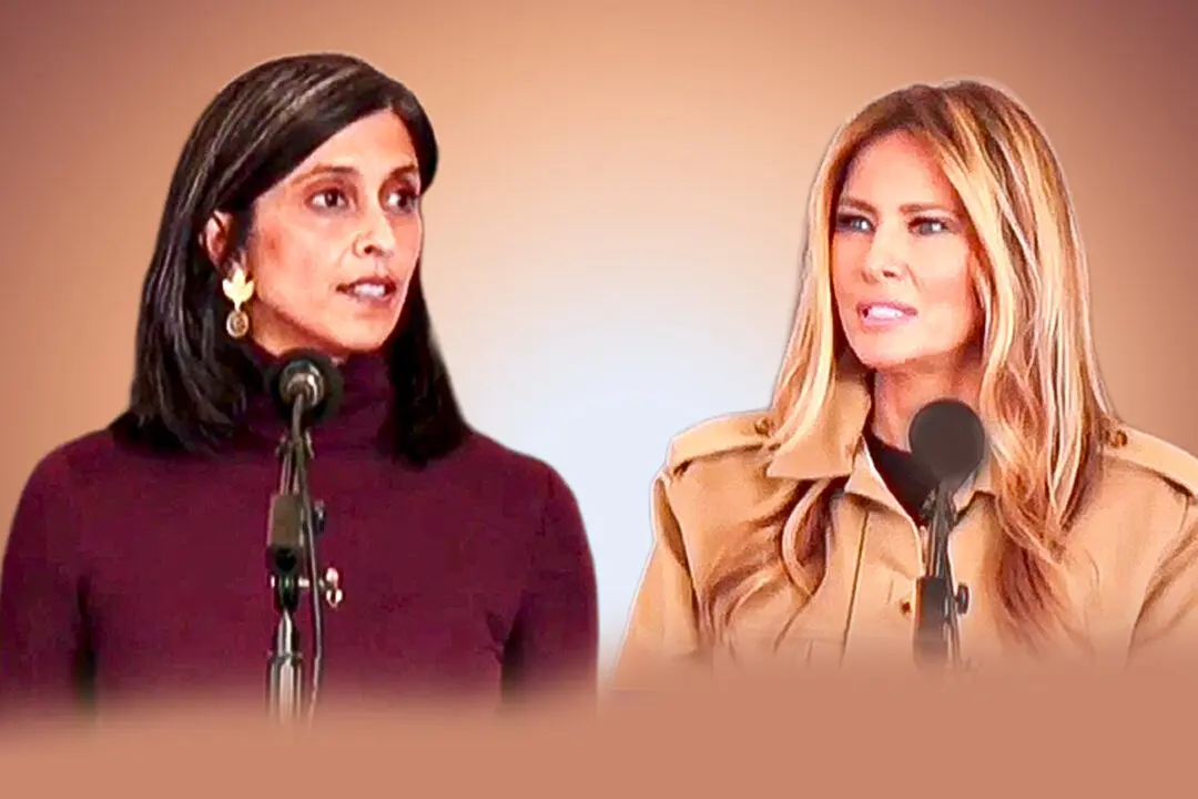First Lady Melania Trump and Second Lady Usha Vance Deliver Remarks to Camp Lejeune Military Families